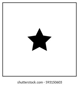 Star Vector Icon.