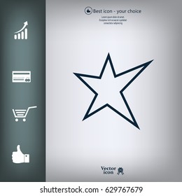 star - vector icon
