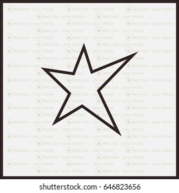 star - vector icon