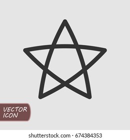Star vector icon