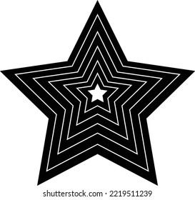 star - vector icon . abstract star design