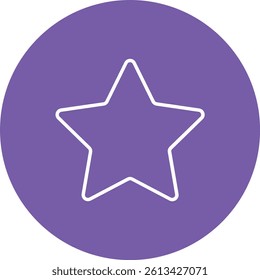 Star vector icon. Can be used for printing, mobile and web applications.