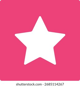 Star vector icon. Can be used for printing, mobile and web applications.
