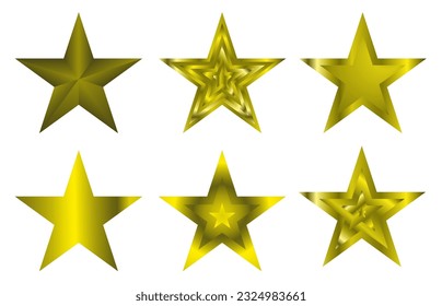 Star vector icon. Classic isolated shiny star. Trendy flat design. Logo illustration. EPS 10.
