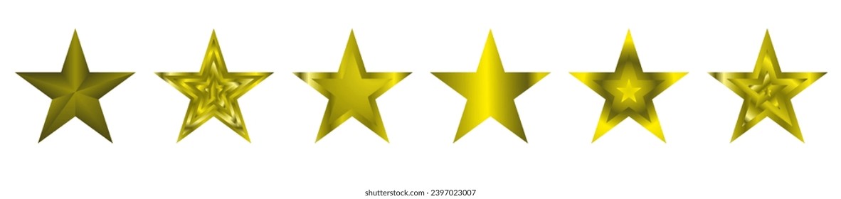 Star-Vektorsymbol. Klassischer, isolierter glänzender Stern. Trendy flaches Design. Logo-Illustration. EPS10.