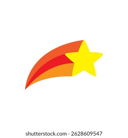 star vector icon, colorful star icon 