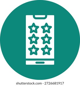 Ilustração de design de ícone de vetor de estrela
