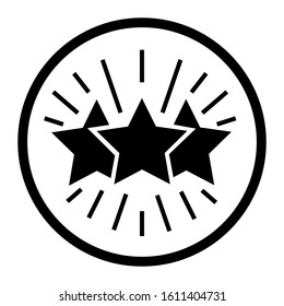 	
Star Vector icon. Feedback rating sign. Customer satisfaction symbol. Quality design flat app element. Editable stroke Star icon. 