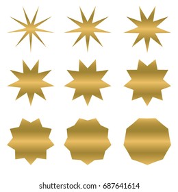 star - Vector icon star gold Icon Vector / star gold icon / star - Vector icon 
