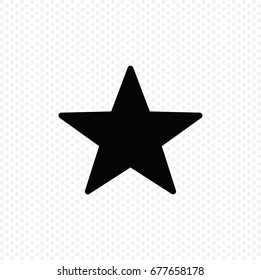 Star vector Icon. vector illustration.