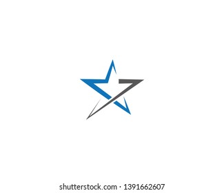 Star vector icon illustration design