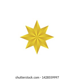 Star vector icon illustration design