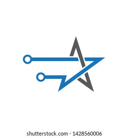 Star vector icon illustration design