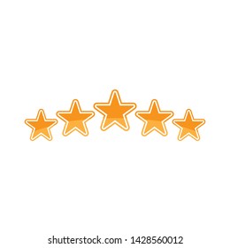 Star vector icon illustration design