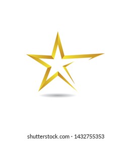 Star vector icon illustration design