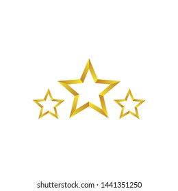 Star vector icon illustration design