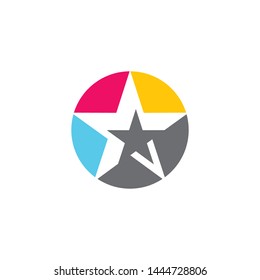 Star vector icon illustration design