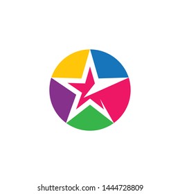 Star vector icon illustration design