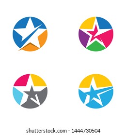 Star vector icon illustration design