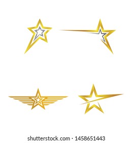 Star vector icon illustration design