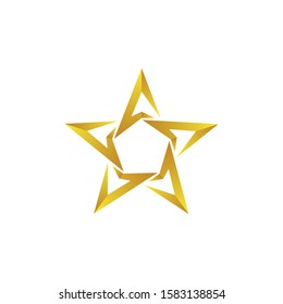 Star vector icon illustration design