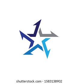 Star vector icon illustration design