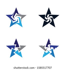 Star vector icon illustration design
