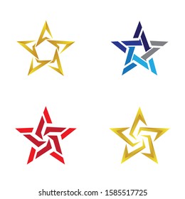 Star vector icon illustration design