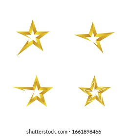 Star vector icon illustration design