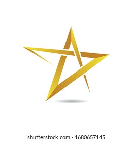Star vector icon illustration design