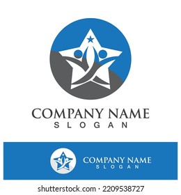 star vector icon illustration design template