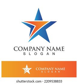 star vector icon illustration design template