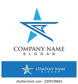 star vector icon illustration design template