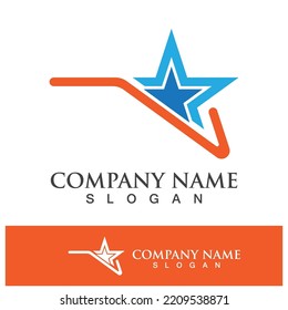 star vector icon illustration design template