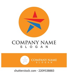 star vector icon illustration design template