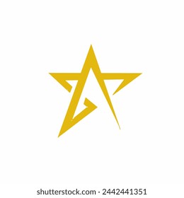Star vector icon illustration design
