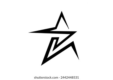 Star vector icon illustration design