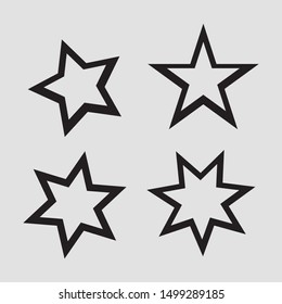 Star vector icon illustration eps - Vector