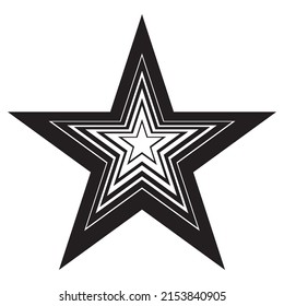 Star vector icon illustration eps - Vector