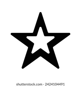 Star Vector Icon. Vector illustration. Eps file 253.