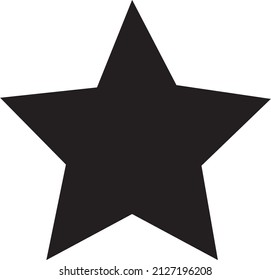 star vector icon illustration on white..eps
