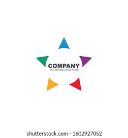 star vector icon logo illustration design