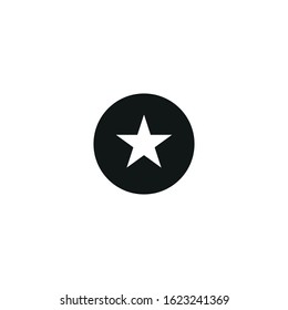 star vector icon on white background