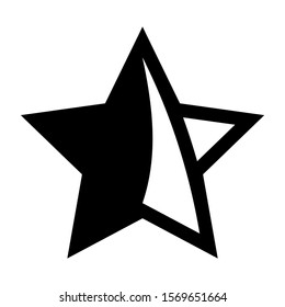 Star Vector Icon with Original Combination
