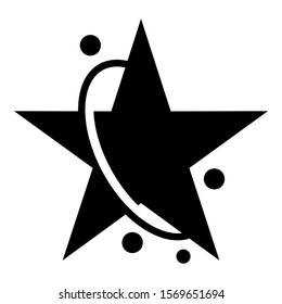 Star Vector Icon with Original Combination
