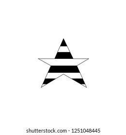star vector icon. star sign on white background. star icon for web and app