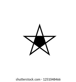 star vector icon. star sign on white background. star icon for web and app