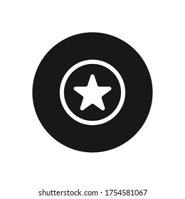Star vector icon, simple sign for web site and mobile app.