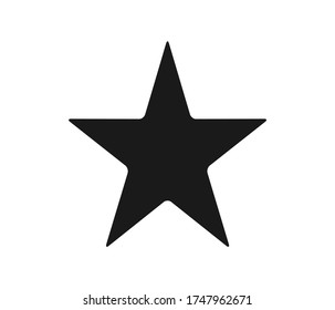 star - Vector icon. star icon vector symbol illustration