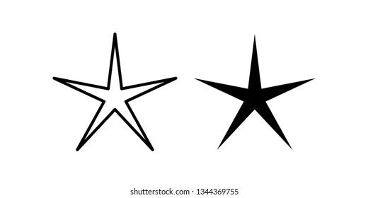 Star vector icons